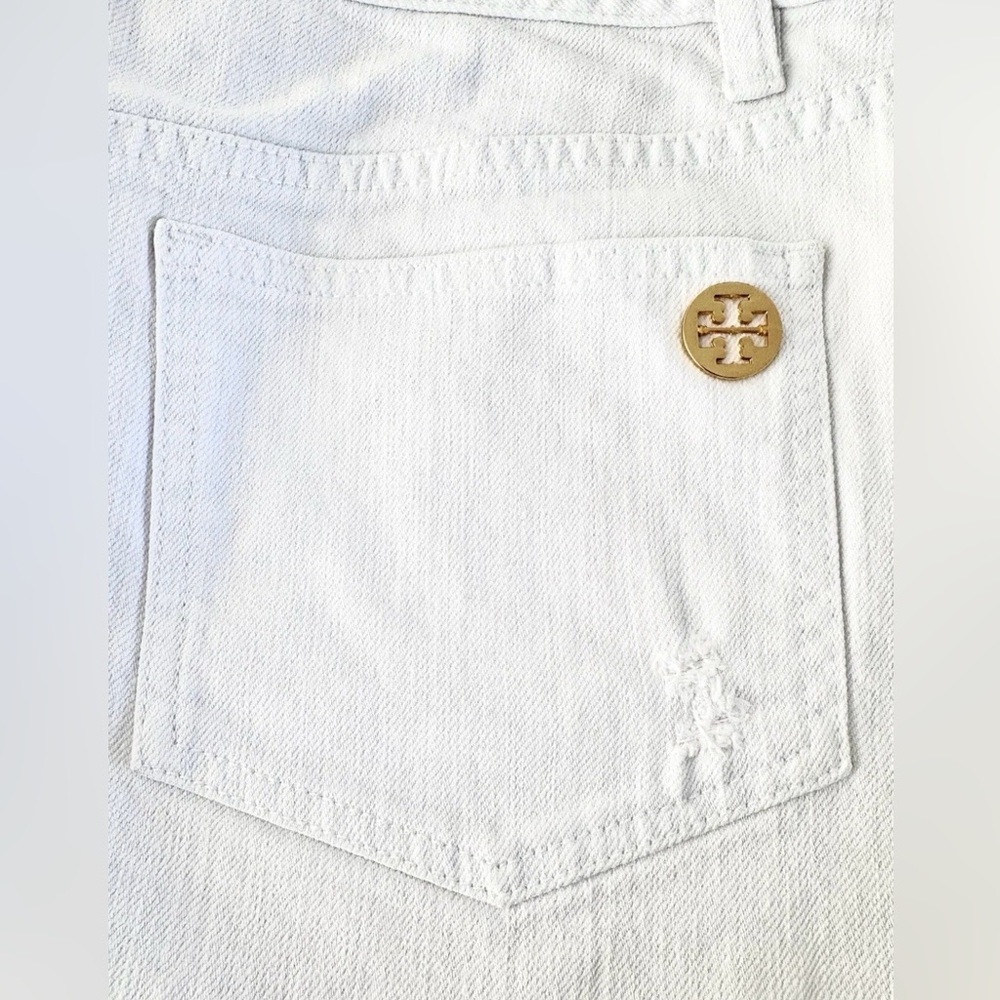 Tory Burch White Mini Skirt - Picture 3 of 8